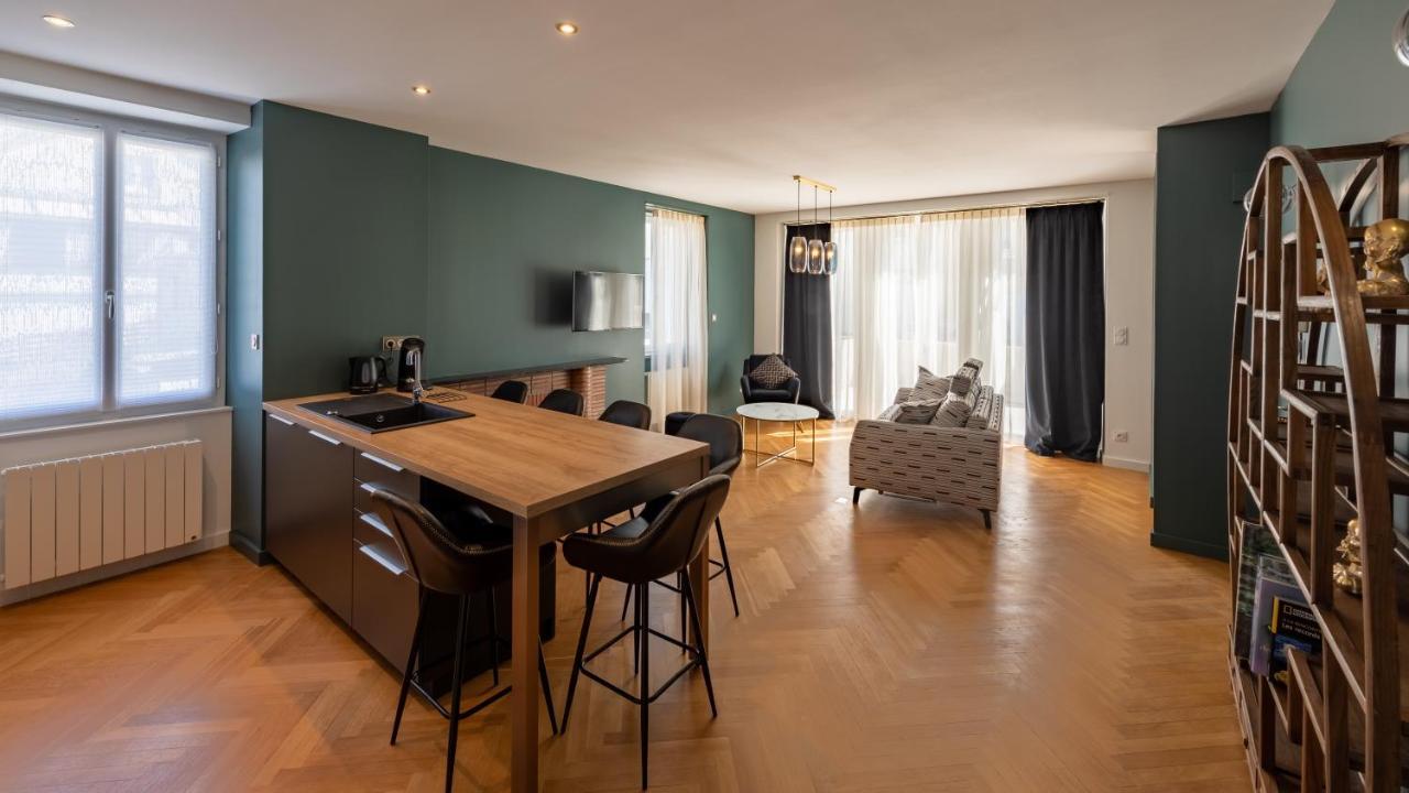 L'Art Deco, T3 Terrasse, Classe Meuble De Tourisme Rodez Exteriör bild